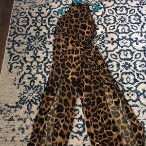 Leopard romper